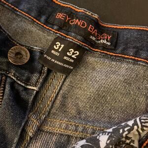 Vintage Anchor Blue Beyond Baggy Denim Jeans